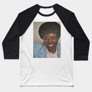 Portrait of Barbara Jordan Baseball T-Shirt